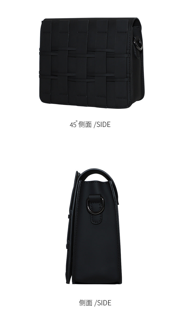 Spring and Autumn New Trendy Fashion Korean Style Small Square Bag Personality Stylish Simple Shoulder Bag Niche Design Crossbody Women's Bag