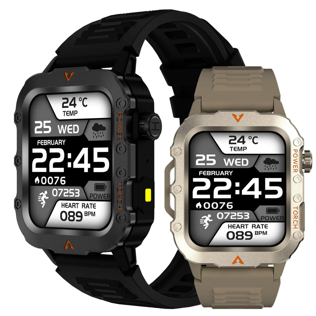 Q11Smart Watch Bluetooth Call Heart Rate Blood Oxygen Sleep Monitoring Message Reminder Outdoor Men's Three-Proof Sports