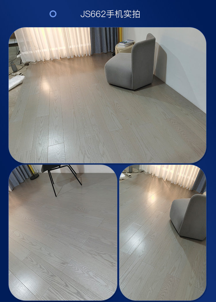 One square meter is also wholesale price Metallic Shiny Texture Sealing Wax Locking Floor Heating Red Oak Multi-layer Solid Wood Flooring