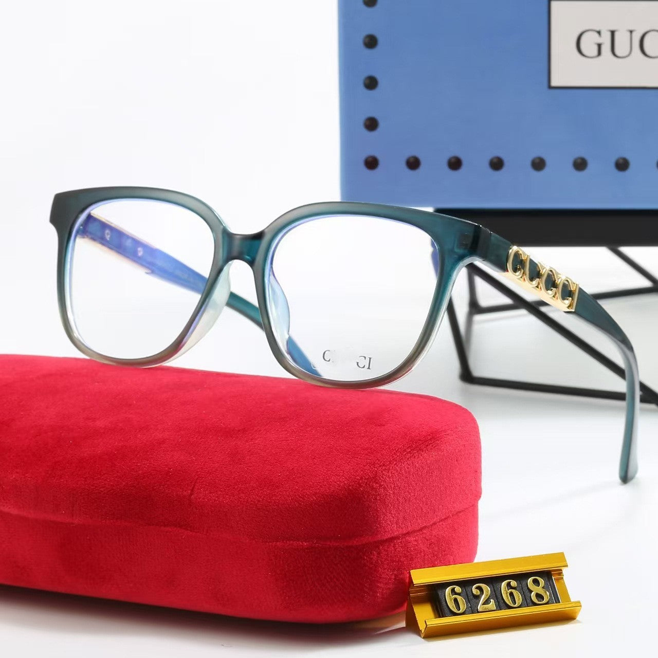 Ancient Home GG1192O Small Frame Myopia Women's Glasses Frame Old Money Style Lenses High-Quality Plain Eyeglass Frames
