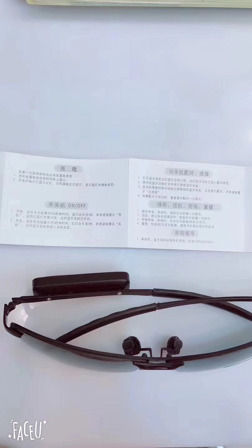 New Smart Stereo Bluetooth Music Glasses Retro Glasses Polarized Sunglasses Music Phone Driving Glasses