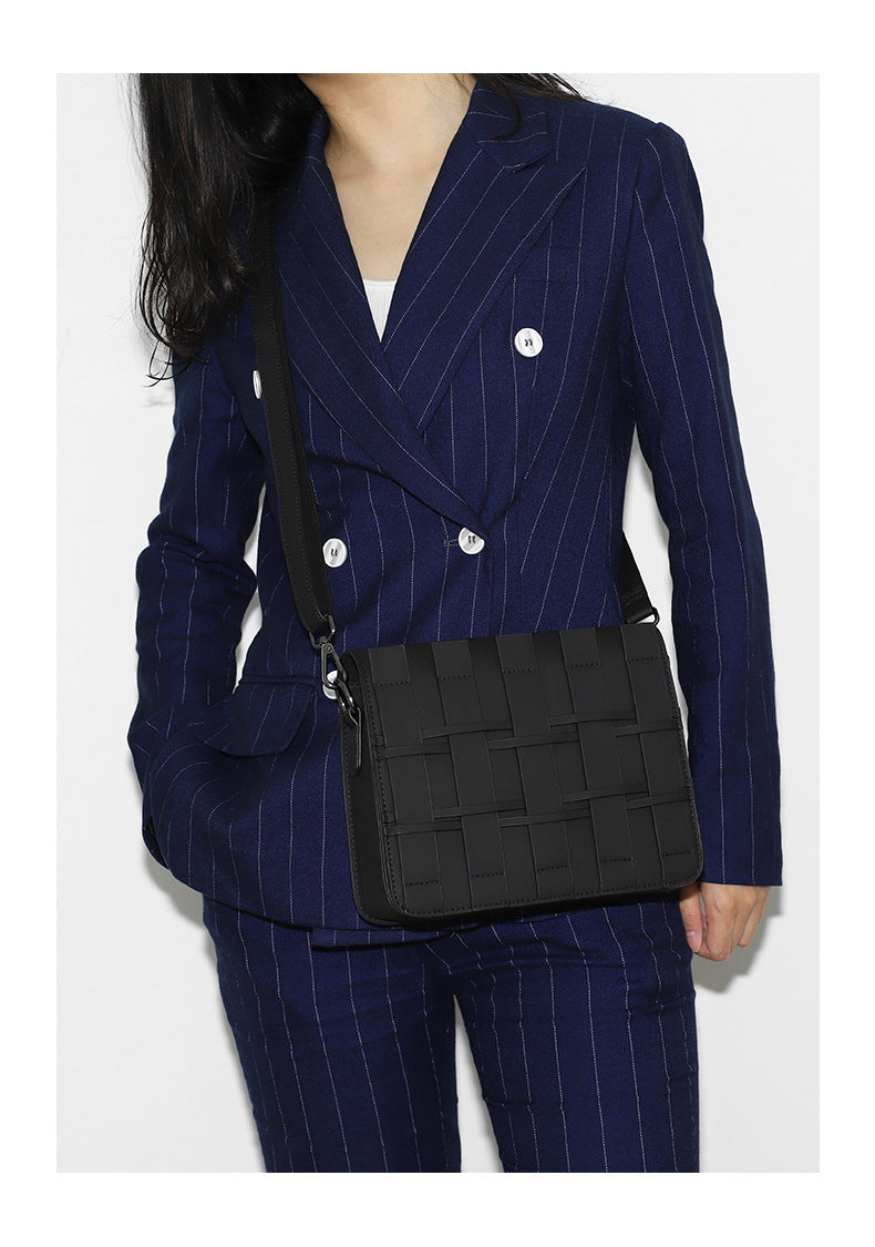 Spring and Autumn New Trendy Fashion Korean Style Small Square Bag Personality Stylish Simple Shoulder Bag Niche Design Crossbody Women's Bag