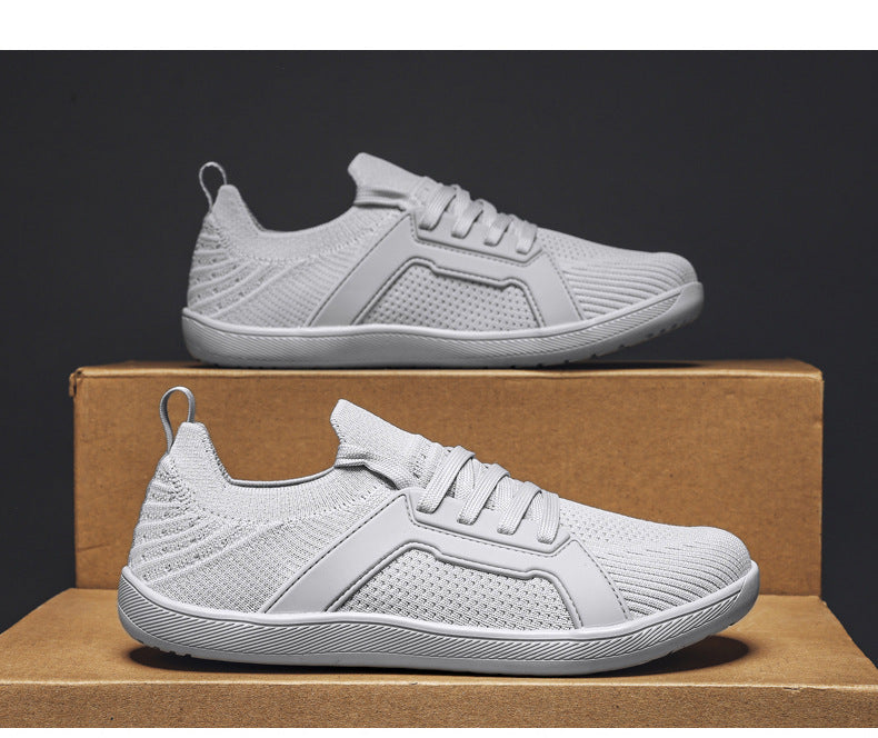 Wide Toe Large Size Lightweight Casual Shoes Hiking Fitness Cycling Running Shoes Soft Sole Breathable Sports Shoes