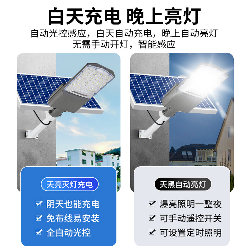 Solar LED Lights Outdoor Super Bright Solar Spotlights Waterproof Solar Street Lights Outdoor Floodlight Access Garden Lights
