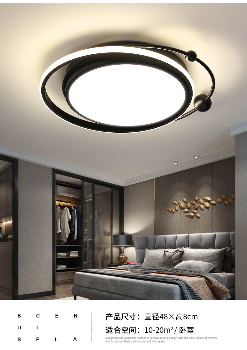 led Internet Celebrity Room Light Ceiling Light Simple Modern Master Bedroom Light Nordic Light Luxury ins Creative and Unique Restaurant Light