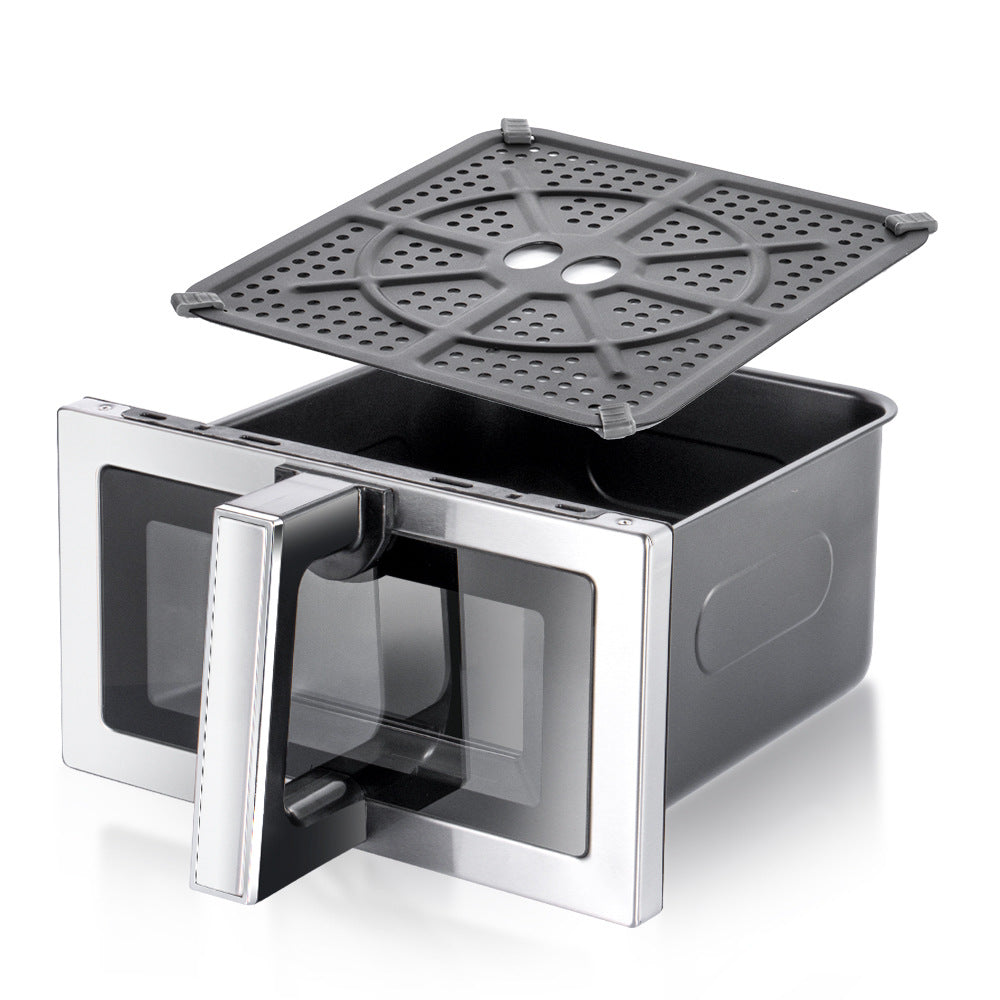 RAF European Standard Air fryer with visible smart touchscreen, oil-free R5398Multifunctional Household Deep Fryer10L