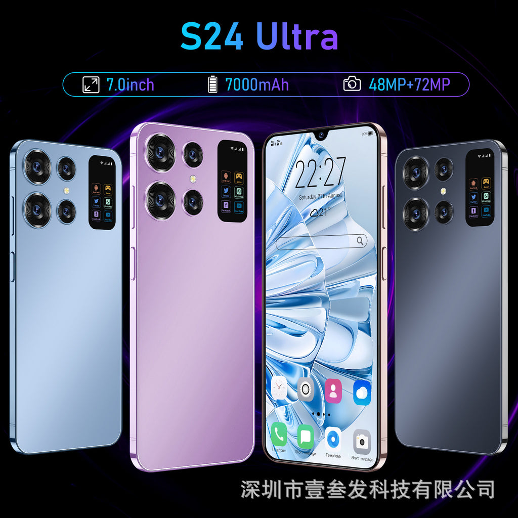 2023Year S24Ultra New Hot（2+16G） 7.0Inch5G All-in-One Factory