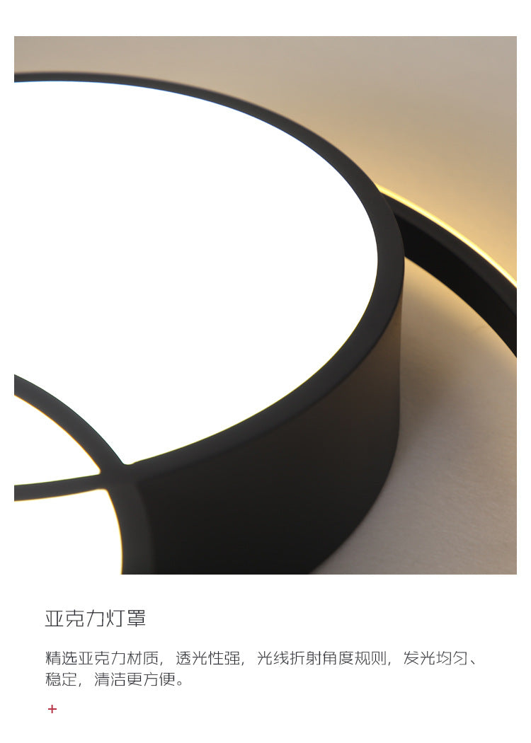 round led Ceiling Lamp Bedroom Lamp Modern Minimalist Living Room Lighting New Hotel Room Restaurant Room Lighting