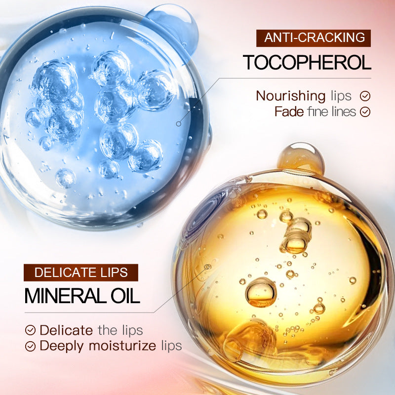 Full English Iced American Caffeine Nourishing Lip Balm SADOER Anti-chapped Moisturizing Lip Balm  Wholesale