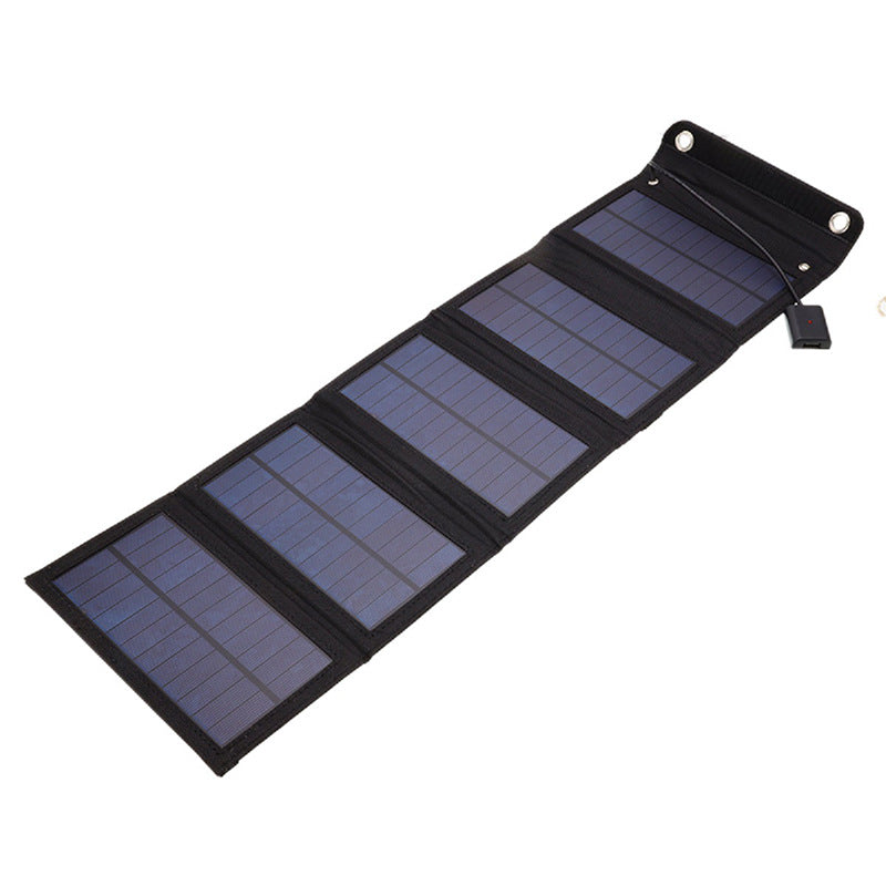 E-commerce 15W 5V USB Output Portable Solar Panel Outdoor Hiking Camping Solar Folding Bag