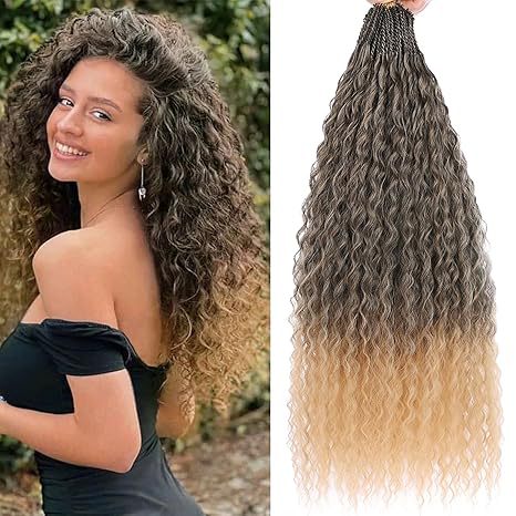 Cross-border European and American Wigs Two-strand Braids Brazilian Small Braids Micro Brazilian Kinky Curly