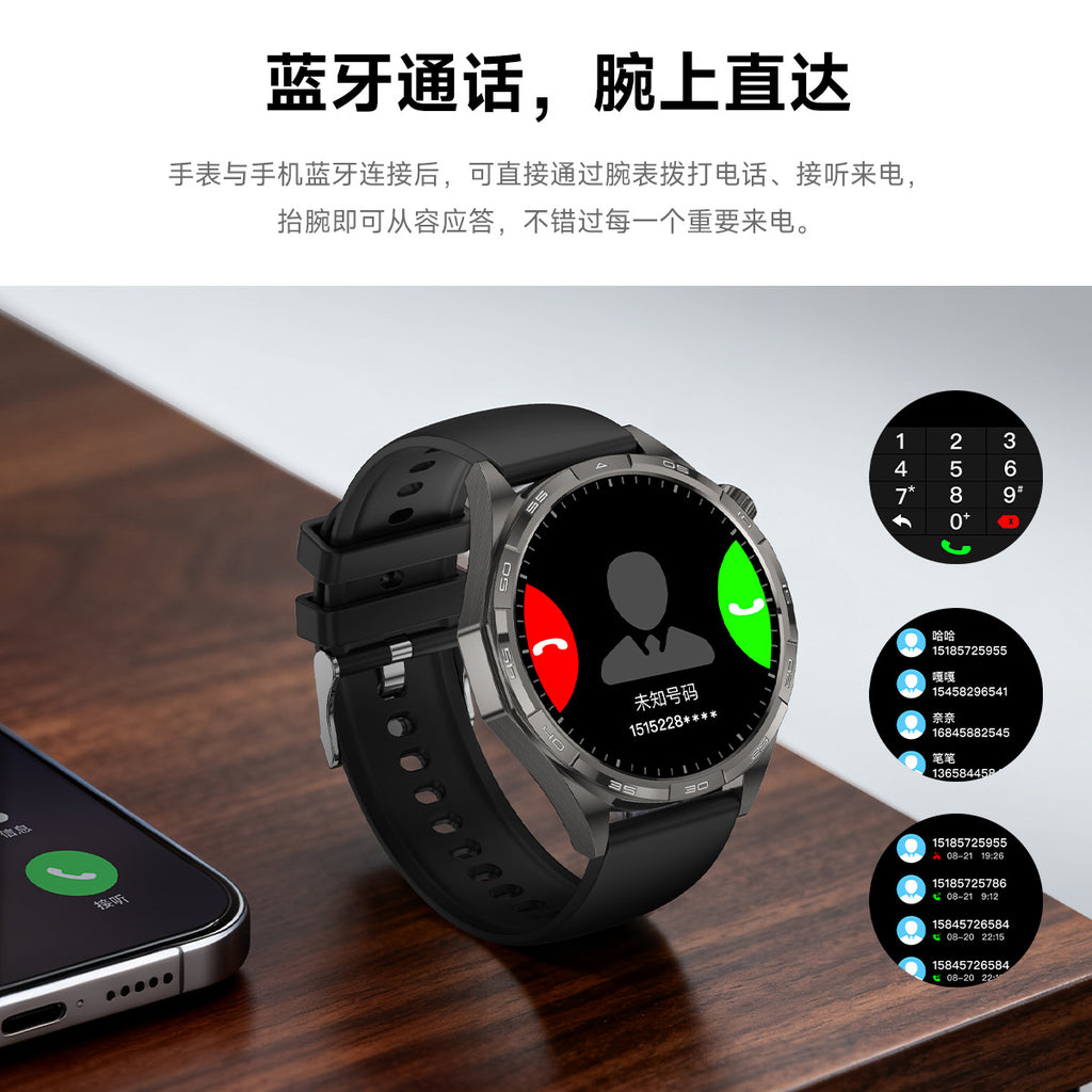 Watch6 Pro Smart Watch1.52inch Bluetooth Call, Heart Rate Monitor, Pedometer, Sleep, Message Reminder, Sports