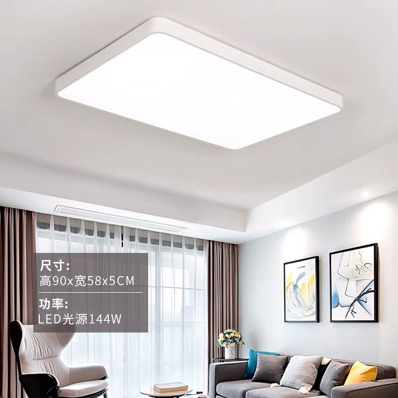 Modern simple personality square living room lamp Nordic Creative Home Use led Bedroom Ceiling Light Zhongshan Lighting Fixtures