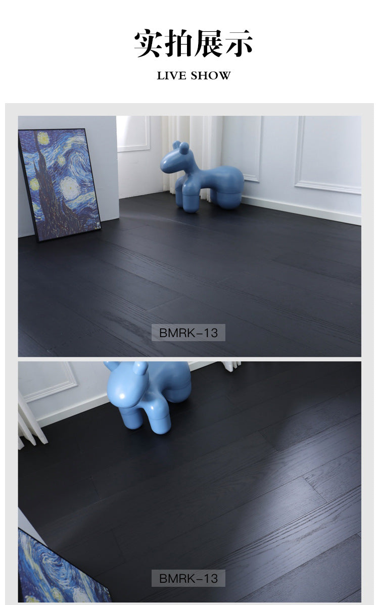 1.9North American Oak AB3.0mm Pure Three-Layer Solid Wood Composite Flooring, Floor Heating, Moisture-Proof, Locking Three-Layer Flooring