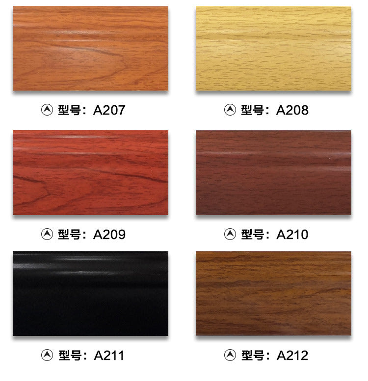 In stock wholesale Skirting Board Morse Corner Strip Small Right Angle Moisture-Proof Film