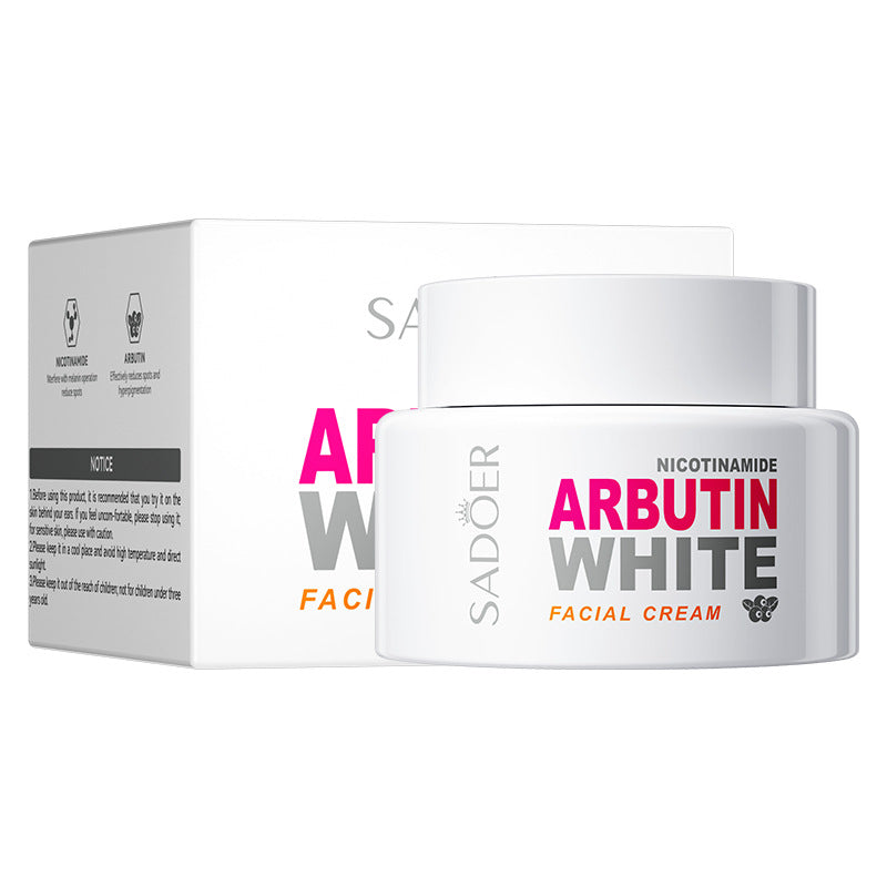 Full English Niacinamide Arbutin Set SADOER Whitening, hydrating, and moisturizing skincare products  wholesale