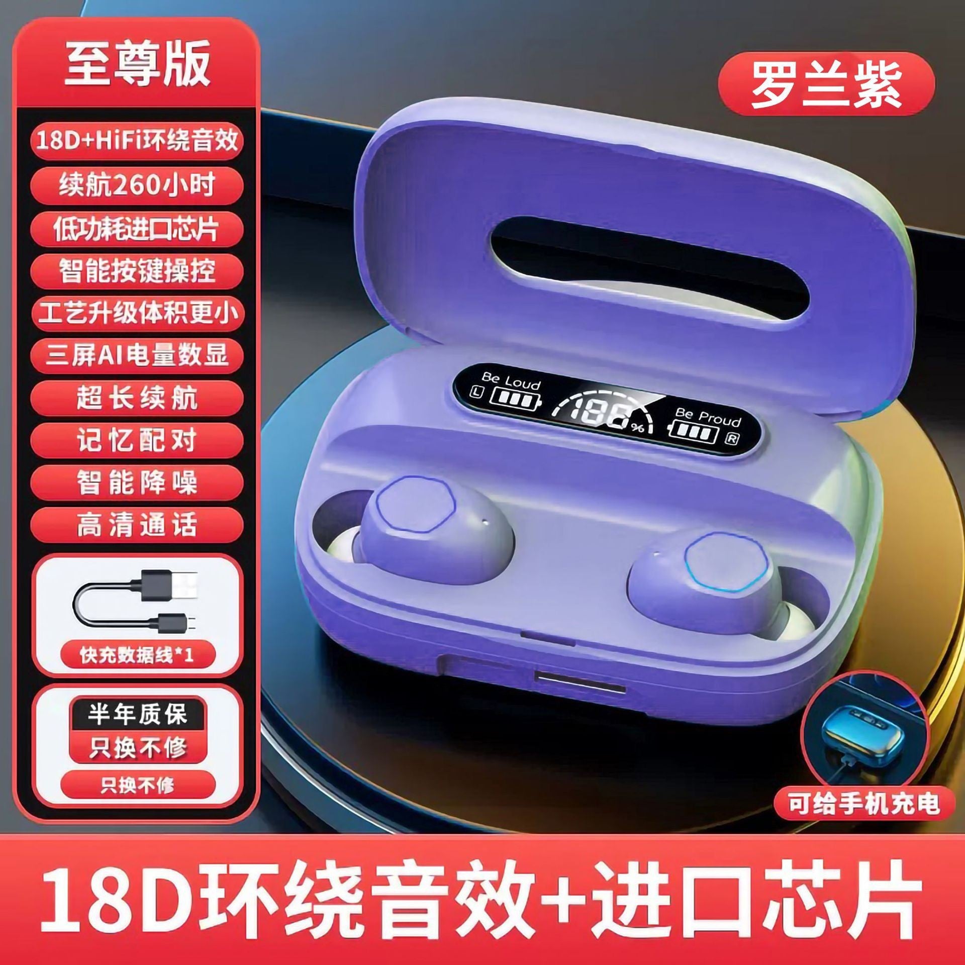 Popular M9Wireless Bluetooth Headset TWS In-ear long-lasting high-quality private model wireless Bluetooth earphones