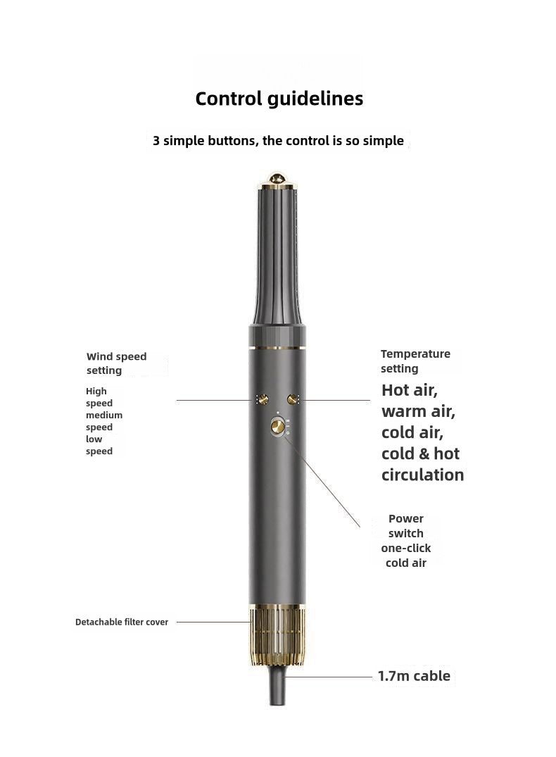 大功率吹风机 负离子家用电吹风机 全自动卷发棒 静音高速吹风机