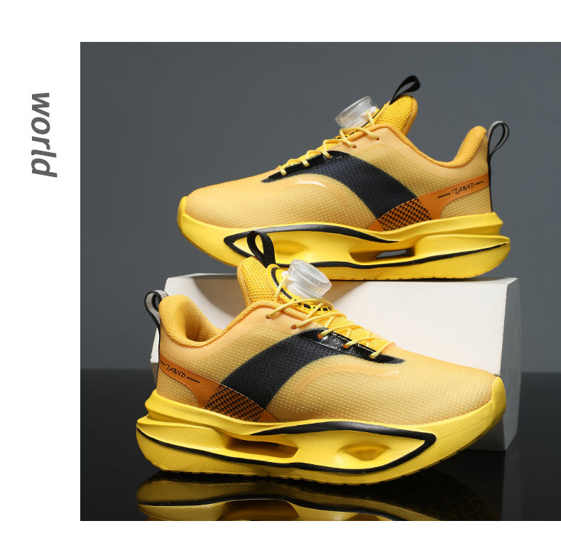 Feiteng5U Children's Shoes Casual Fashion Children's Running Shoes Lightweight Shock Absorbing Boys' Shoes Anti-Slip Wear-Resistant Sports Shoes