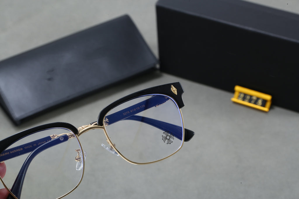 Kro Home Jay Chou Same Style Myopia Eyebrow Glasses Frame High-end Men's Fashion Trend Retro Glasses Frame2275