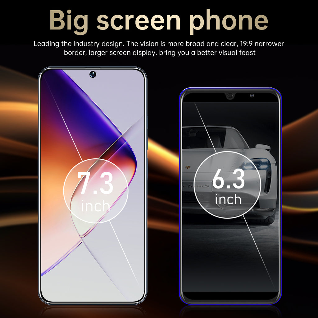 Popular Note40 Pro Smartphone16+1T Brand new Android phone7.3Inch Large Screen Wholesale