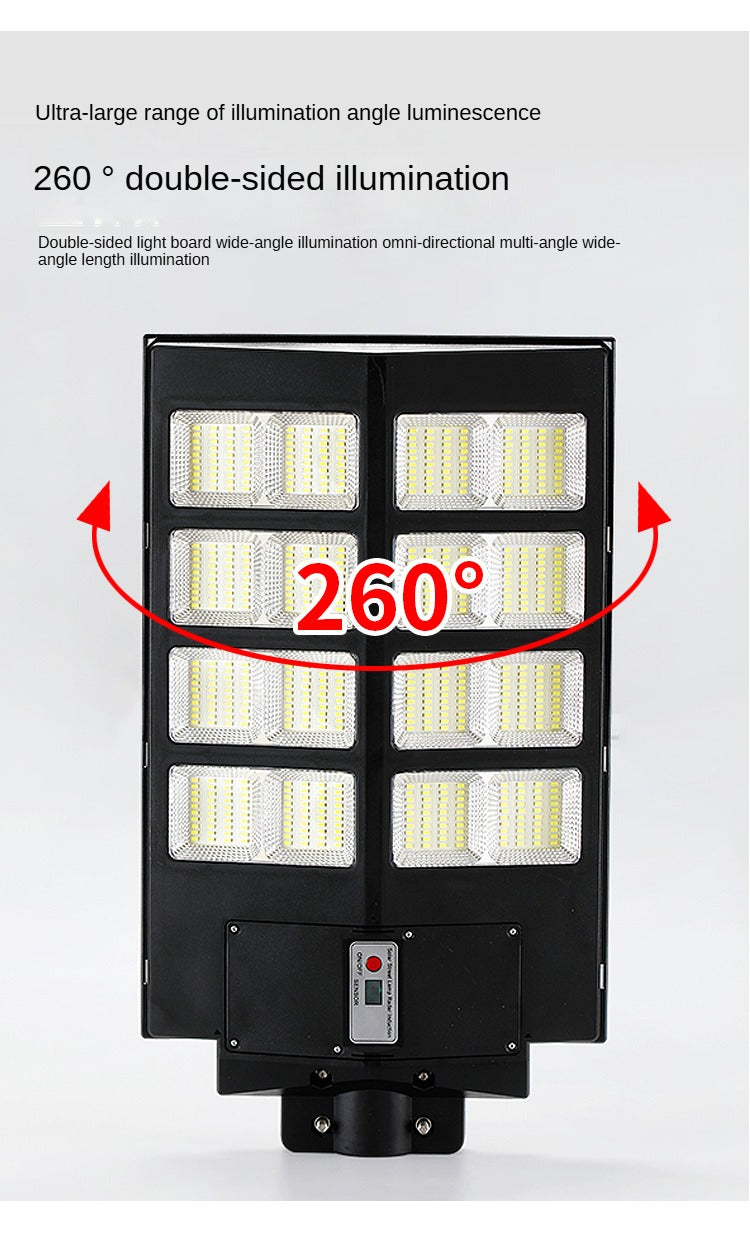 600W 800W 1000W Street Family Courtyard Outdoor Lighting Ip65 Waterproof Solar Street Light