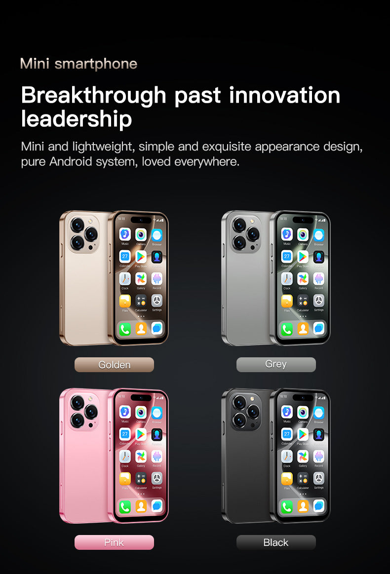 3G Smart Mini Phone M16 pro New4Small screen dual SIM phone for students Android smartphone