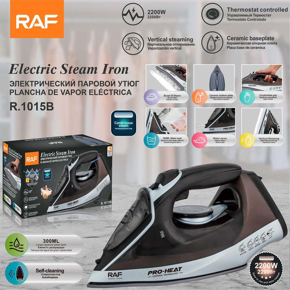 RAF European Standard Steam Electric Iron Fully Automatic Steam Electric Iron Ironing Machine Household Handheld1015