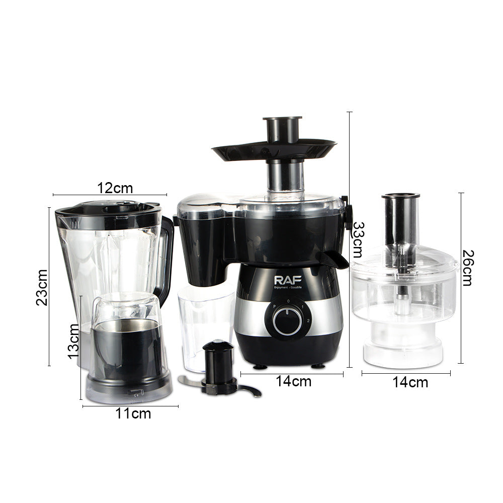 RAF European Standard Stainless Steel Juicer Food Processor Fruit Juicer Extractor Juice Separator R.2869