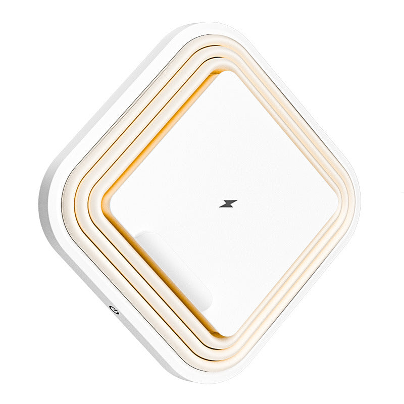 Source manufacturer eye protection reading night light15W Mobile Phone Wireless Charging Table Lamp Folding Gift Atmosphere Lamp Wholesale