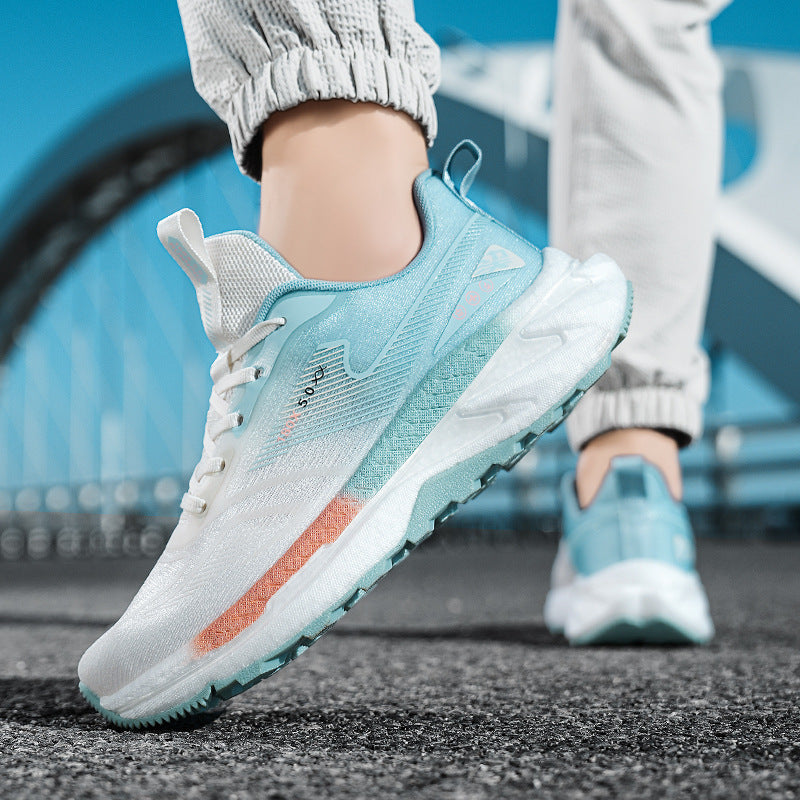 Sports Shoes Men2025New Breathable Anti-Slip Shock Absorption Sports Shoes Soft Sole Casual Lightweight Versatile Professional Fitness Shoes