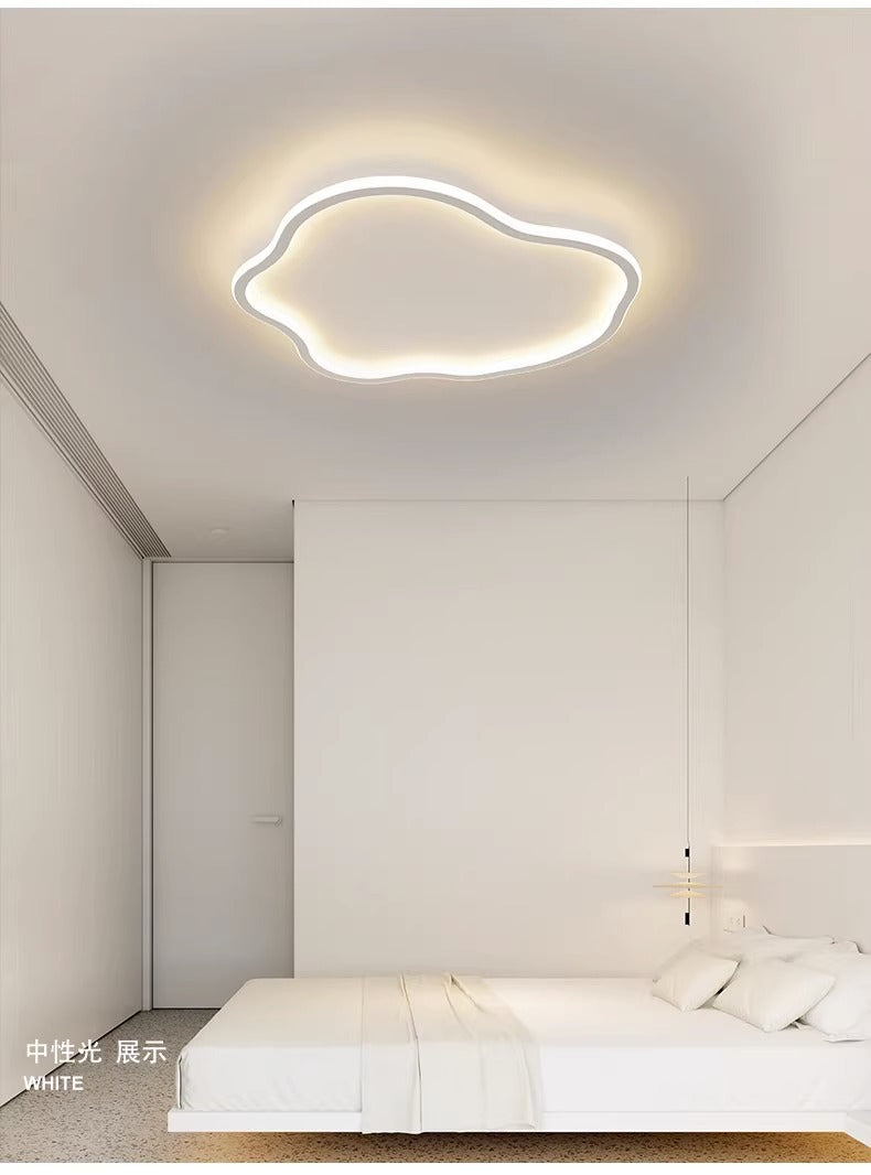 Full Spectrum  Ceiling Light Cream Style Modern Minimalist Living Room Light Master Bedroom Nordic Whole House Combination Zhongshan Lighting