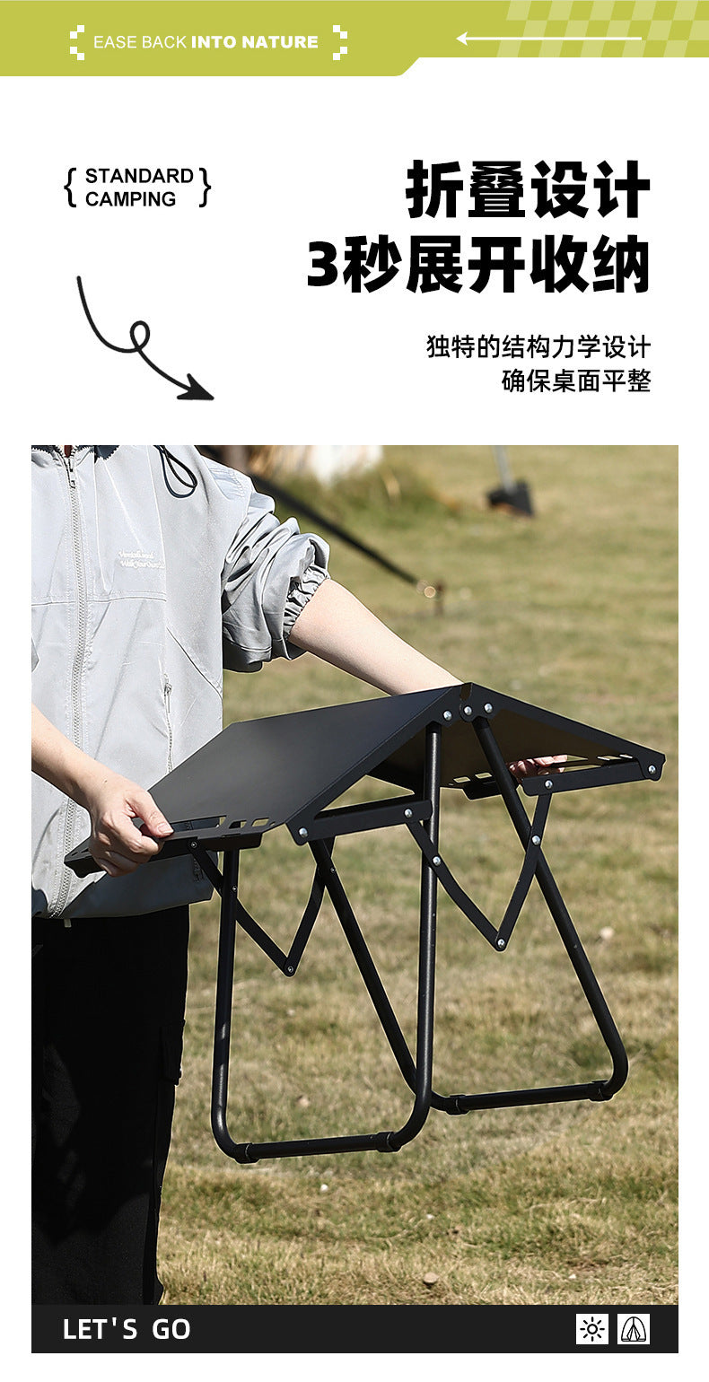 Multifunctional Patchwork IGT Tactical Table Outdoor Portable Folding Table Camping Equipment Splicable Lightweight Table