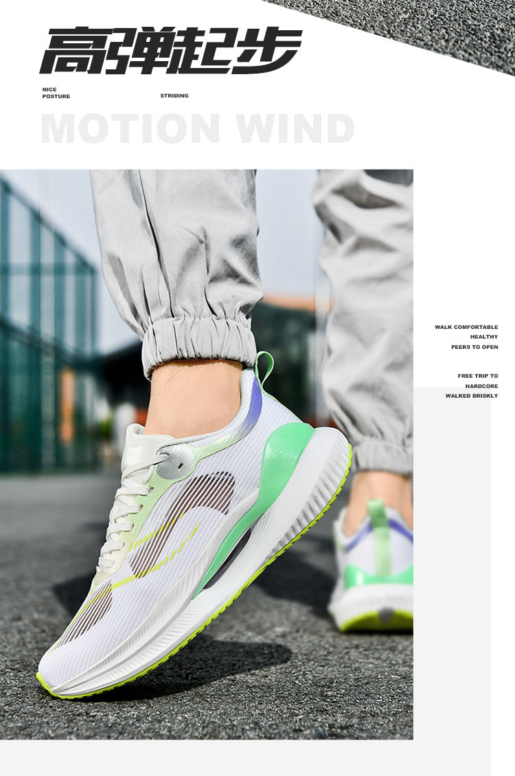 Sports Shoes2025Summer new men's shoes breathable mesh shoes soft sole lightweight running shoes shock-absorbing sports shoes