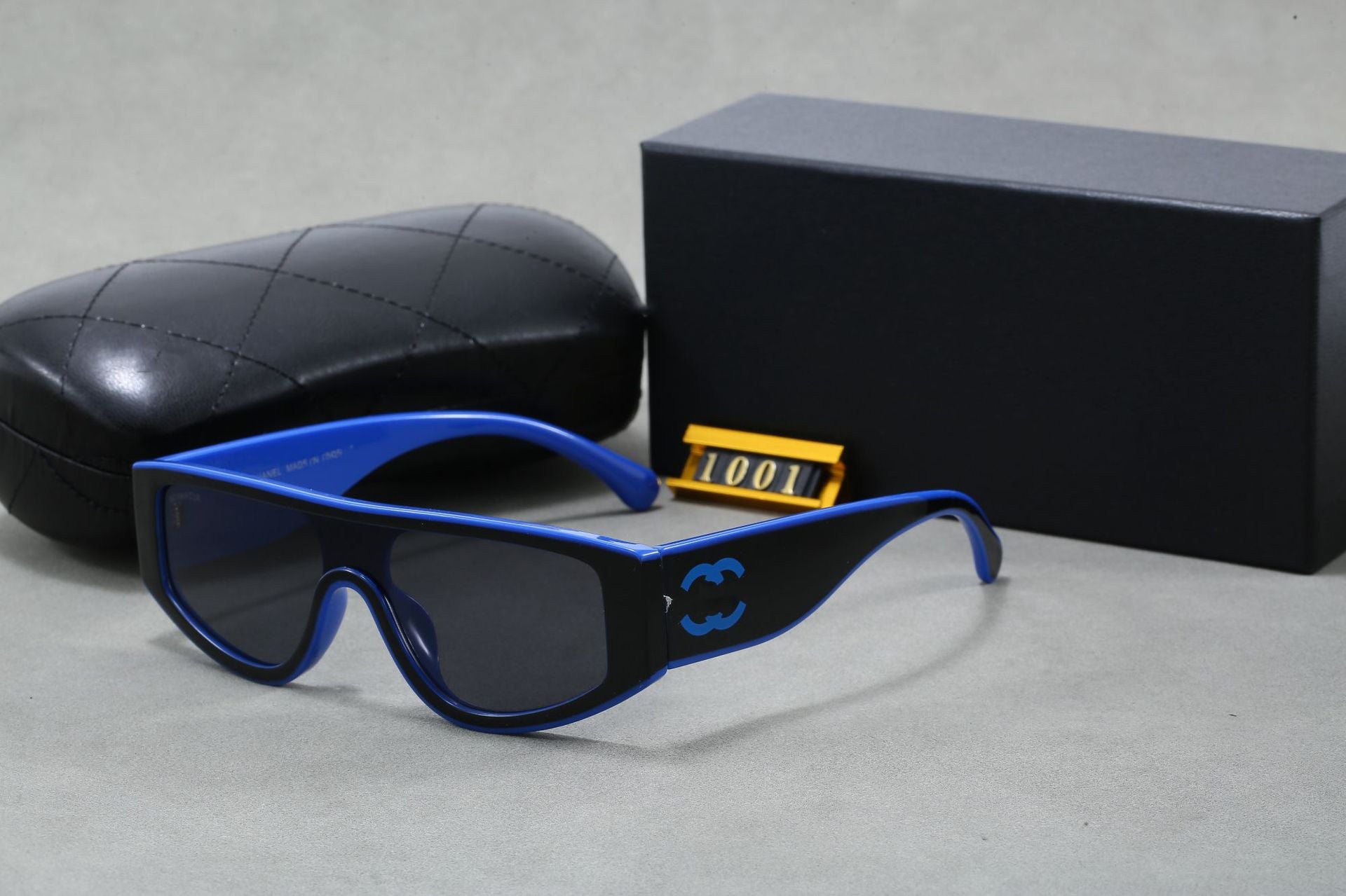 2025European and American Fashion New Cat Eye Sunglasses Chanel Style High-end Feel Unisex Sunglasses1001