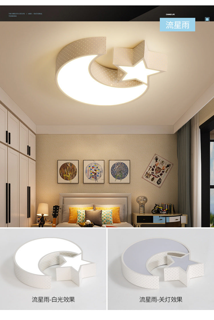 Bedroom Lamp Round Light Fixture LED Living Room Home Ceiling Light Fixture Simple Modern Cozy Romantic Creative Room Lamp