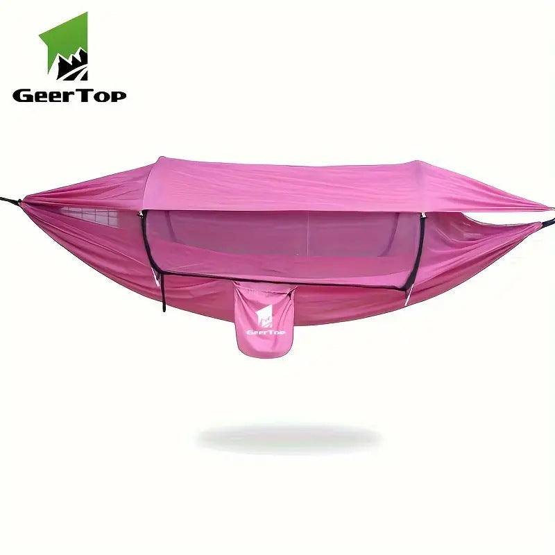 Double Sleeping Bag Hammock Outdoor Portable Camping Hanging Chair Cold-proof Lightweight Camping Warm Quilt