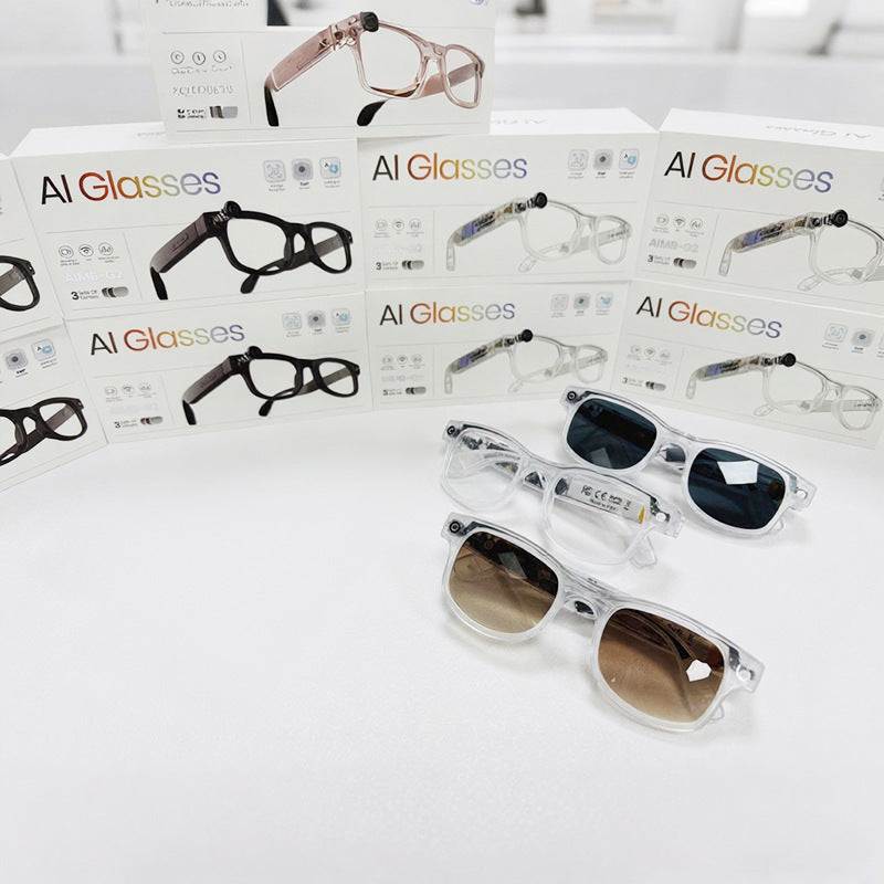 AIMB-G2Smart Glasses800100 Megapixel Camera Ai Translation Character Recognition1200P Anti-Shake Video Recording