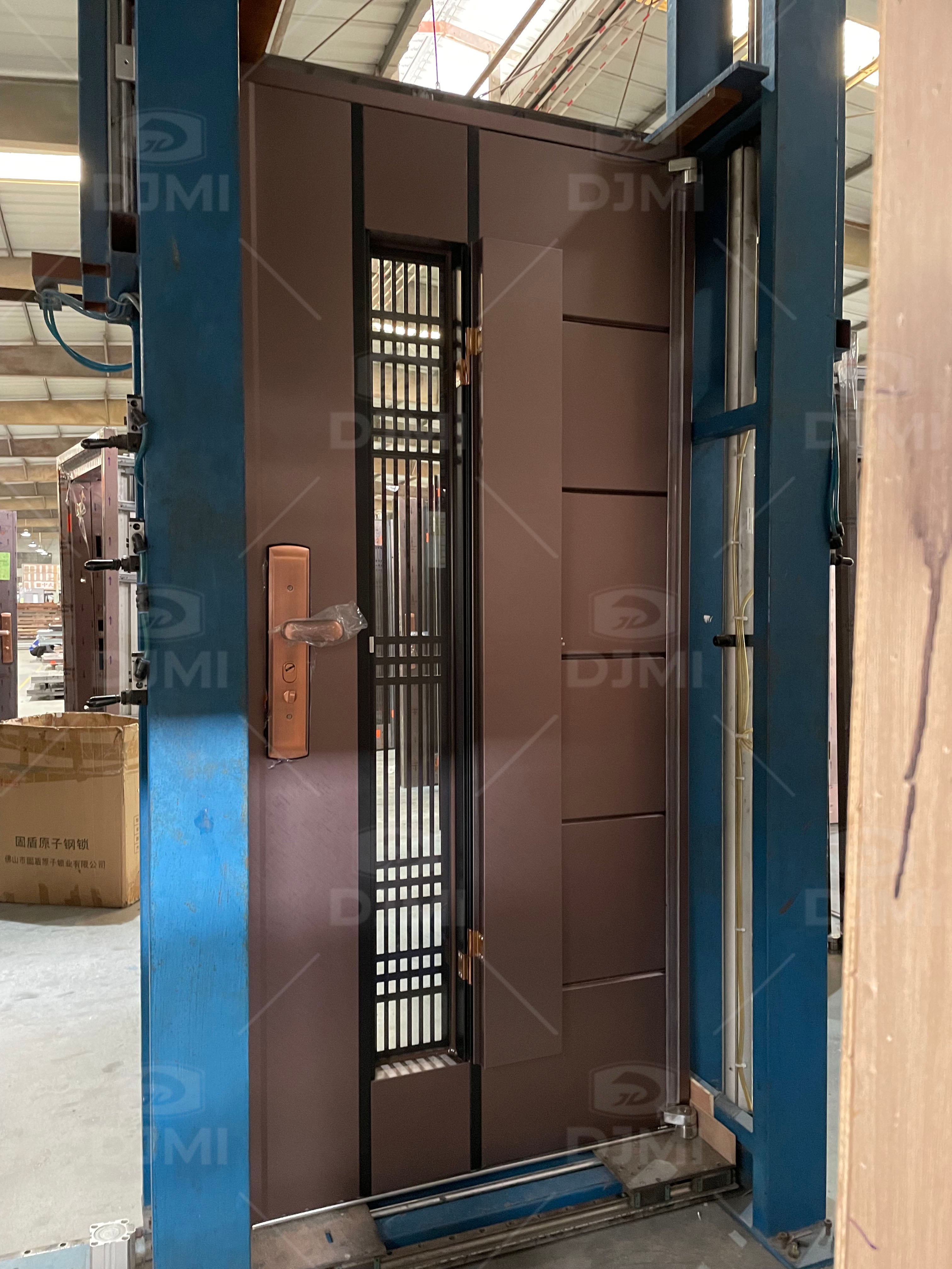 European Luxury House Modern Villa Main Door With Long Handle Steel Entrance Door Modern Villa Main Door Front Modern Pivot Doo