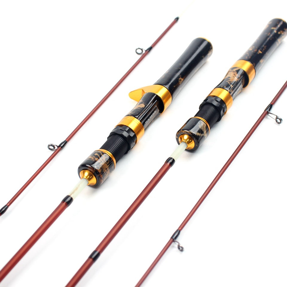 1.4MiXixiu Elastic Rod Ultra-Soft Portable Four-Section Lure Rod for Fishing Small Fishes Like Mouthfish and White Striped Fish Wholesale from Manufacturer