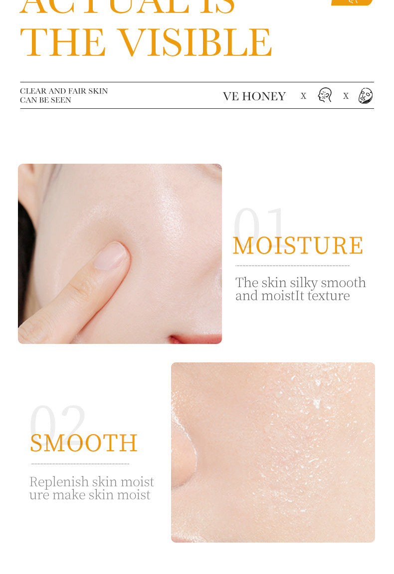 BIOAOUA Vitamin E Honey Mask Hydrating Moisturizing Repairing Brightening Mask Export  Wholesale