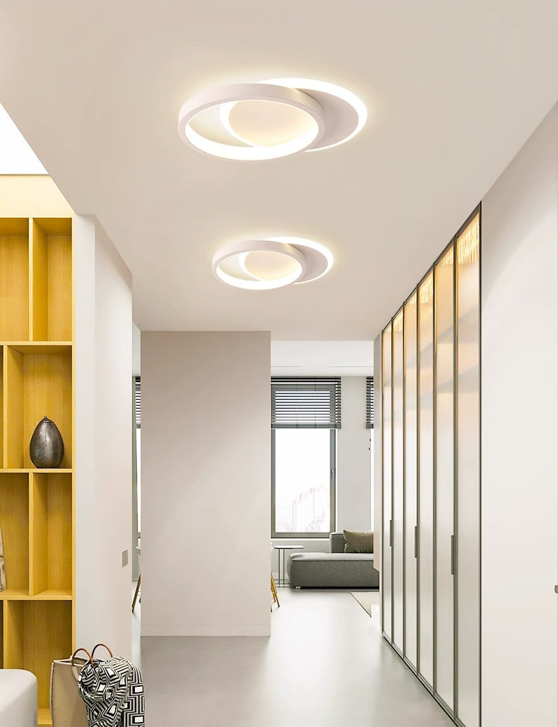 Creative aisle light corridor light, simple and modern led Ceiling Light Square Cloakroom Surface Mounted Recessed Entryway Stair Light