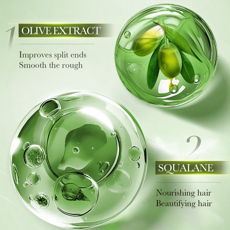 Full English Olive Hair Care Essential Oil70ml SADOER Qihuan Shiny Smooth Hair Conditioner  Wholesale