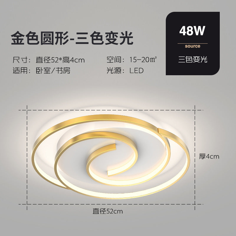 Light luxury living room lamp, simple modern style LED Ceiling Lamp2025New Year's New Personalized Restaurant Bedroom Creative Lamp