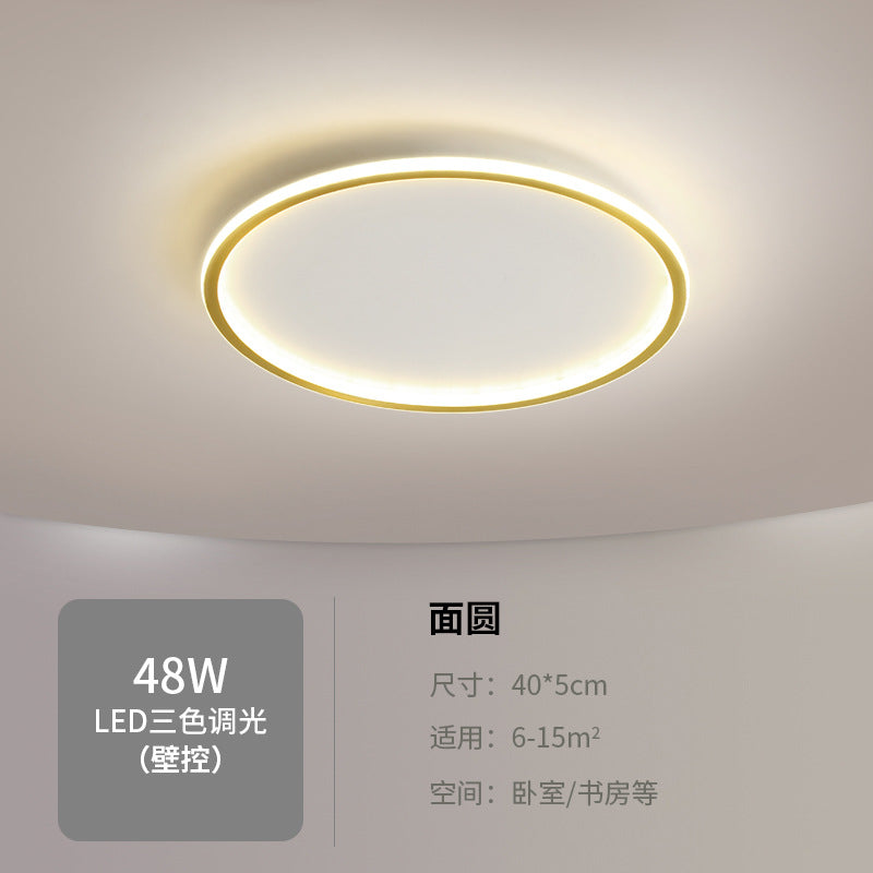 Master Bedroom Light Simple Modern Creative Round New Style Living Room Ceiling Light Nordic Personality Warm Romantic Room Light