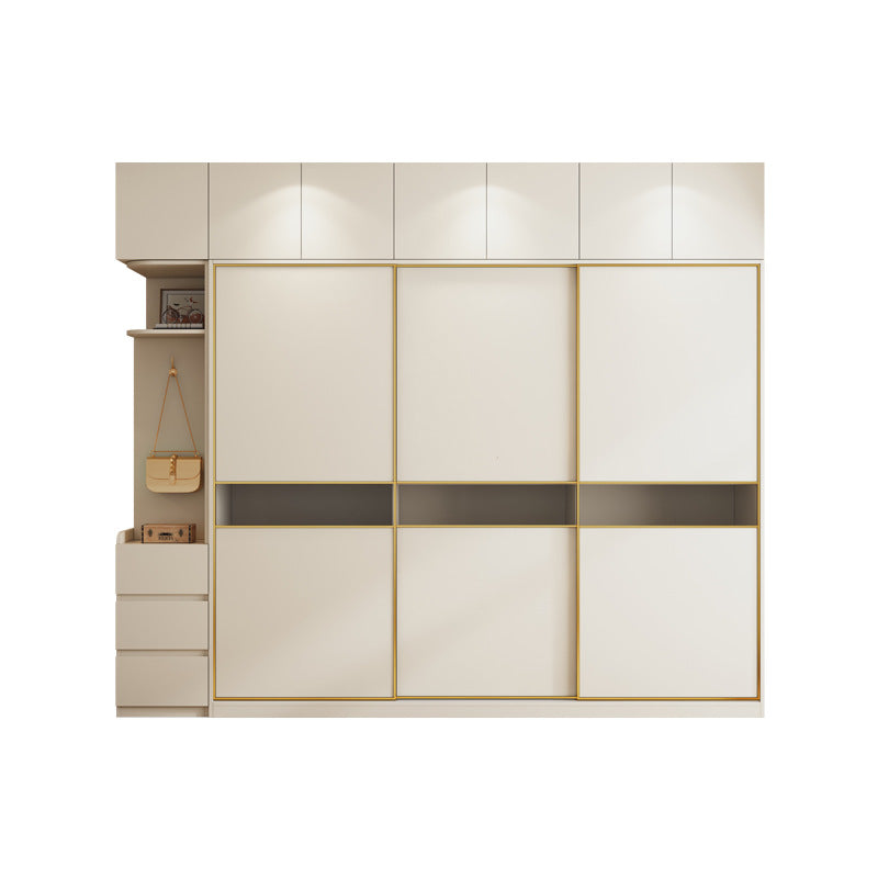 One Door to the Top3Ultra-high sliding door wardrobe2.9/2.8/2.7/5.6/2.5Master Bedroom Storage Wardrobe Cabinet