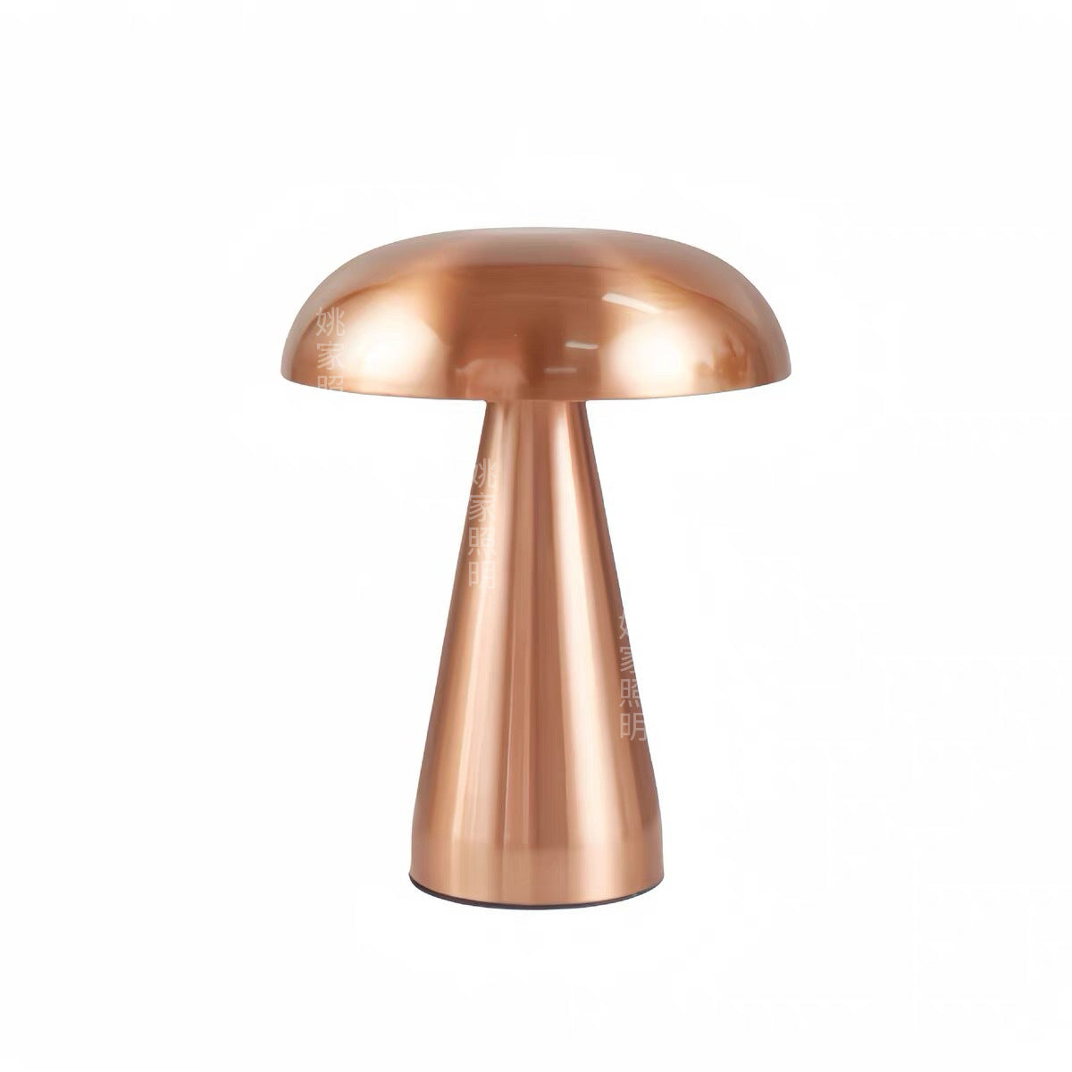Coconut Mushroom Table Lamp Danish Mushroom Lamp Metal Bar Rechargeable Table Lamp Restaurant Atmosphere Decoration Night Light