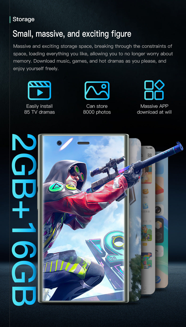 Sono S23pro Ultra Small Mobile Phone Google Store Quad-Core Traditional Chinese Android Smart Mini Backup Phone