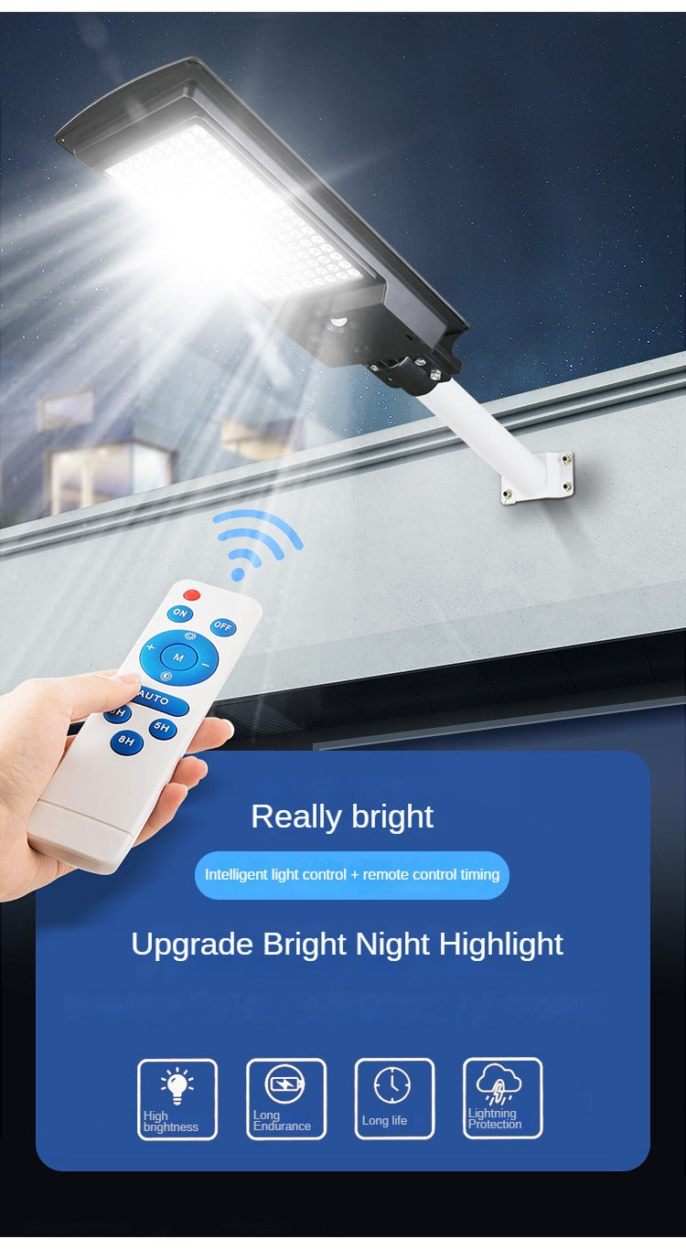 High Quality Outdoor Waterproof Integrated Led Human Body Induction Solar Street Light