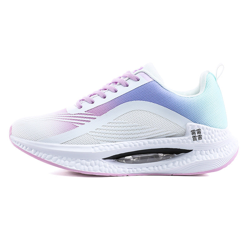 2025Spring Sports Shoes Jueying Men's Casual Mesh Breathable Cushion Rebound Lightweight Running Shoes Breathable Comfortable